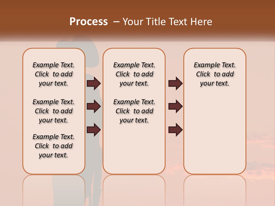 Rifle Soldier Night PowerPoint Template
