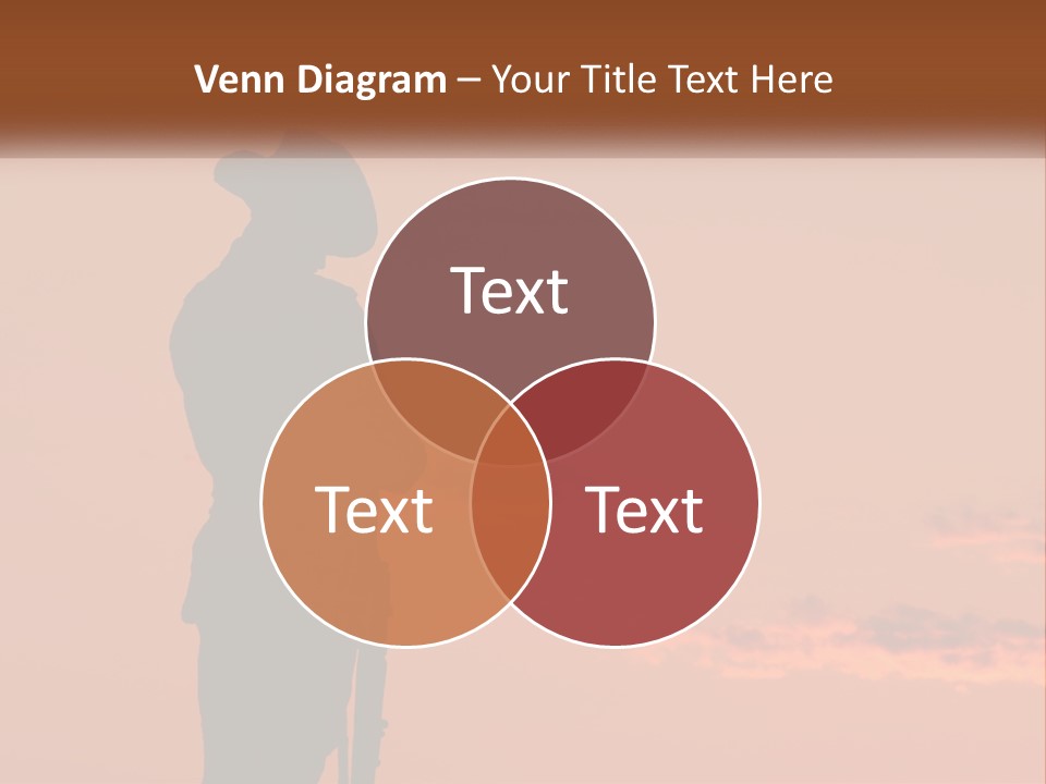 Rifle Soldier Night PowerPoint Template