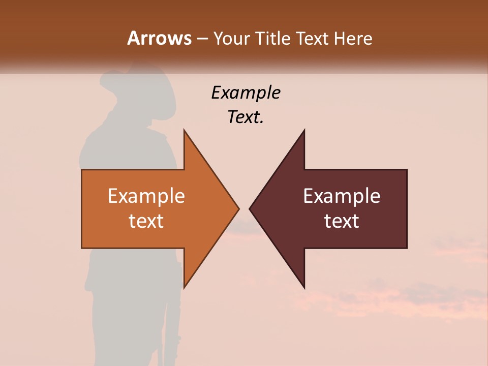 Rifle Soldier Night PowerPoint Template