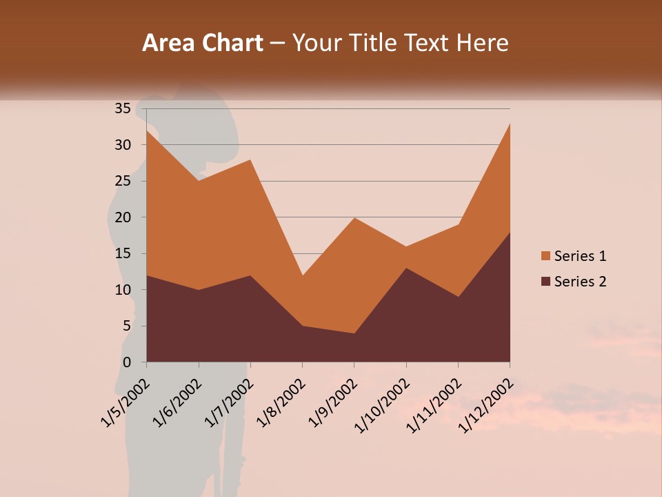 Rifle Soldier Night PowerPoint Template
