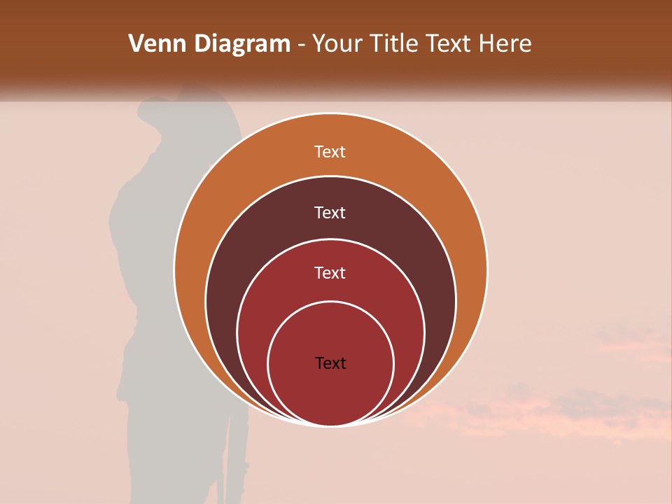 Rifle Soldier Night PowerPoint Template