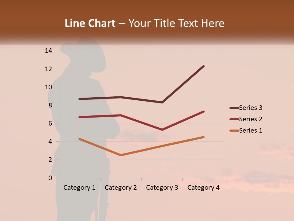 Rifle Soldier Night PowerPoint Template
