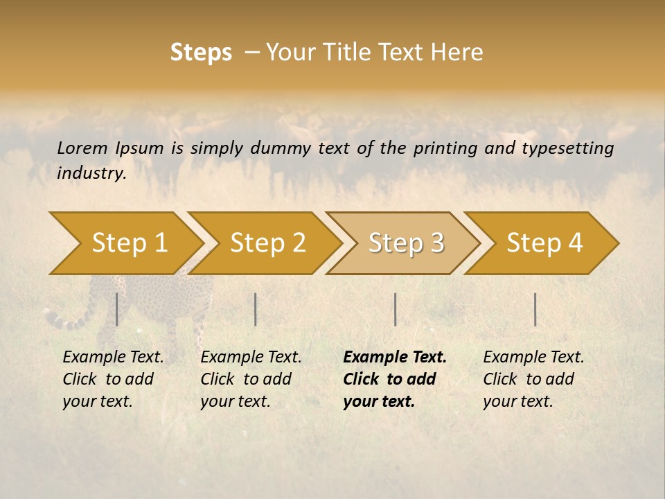 Stealth Big Looking PowerPoint Template
