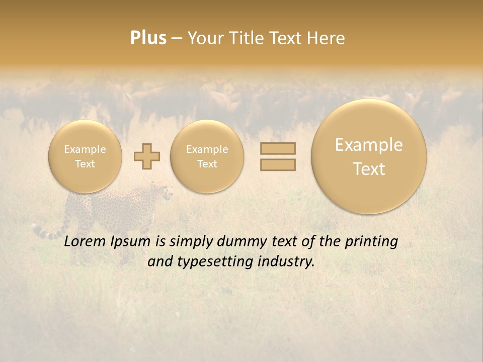 Stealth Big Looking PowerPoint Template