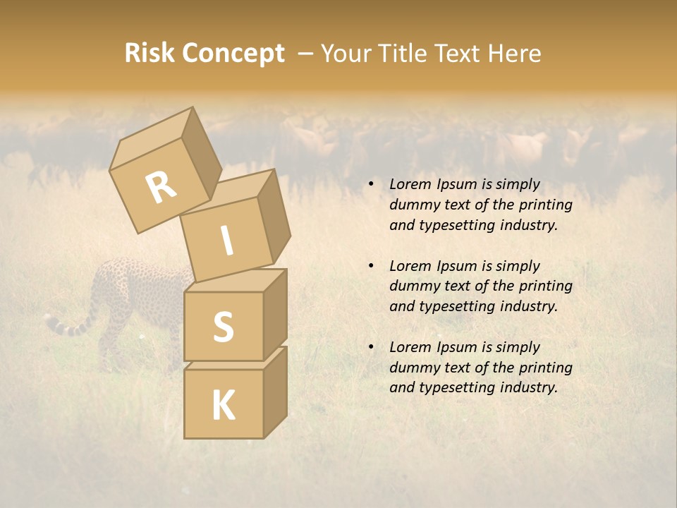 Stealth Big Looking PowerPoint Template