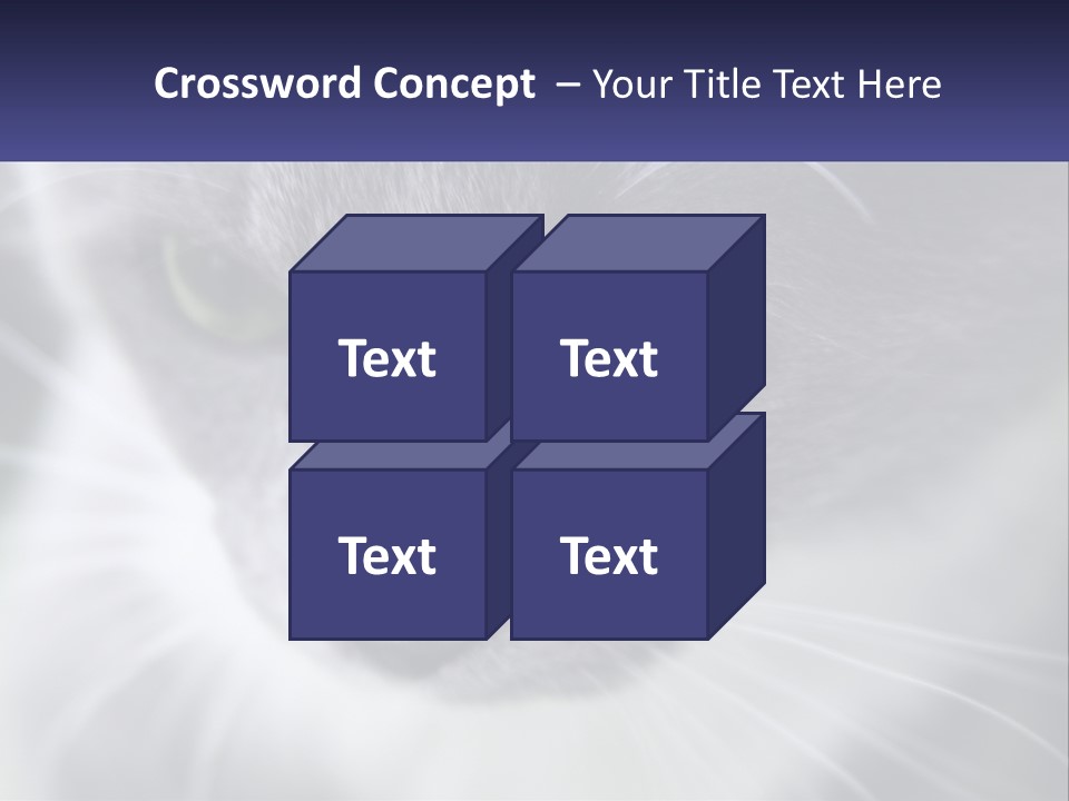 Texture Hair Playful PowerPoint Template