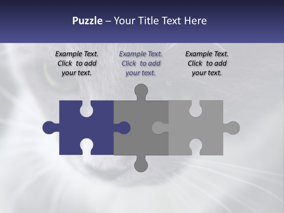 Texture Hair Playful PowerPoint Template