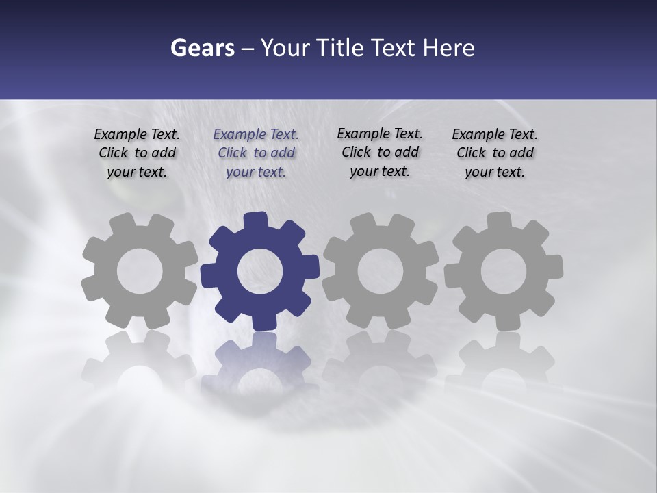 Texture Hair Playful PowerPoint Template