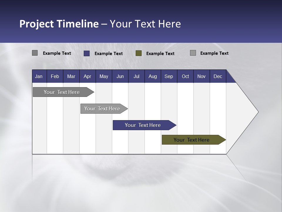 Texture Hair Playful PowerPoint Template