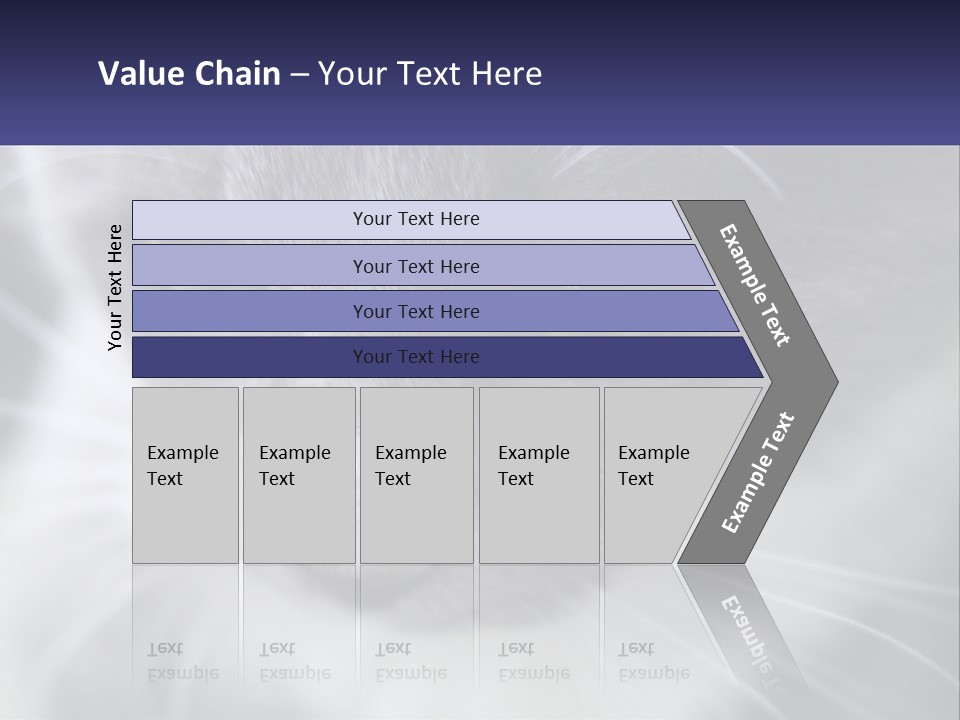 Texture Hair Playful PowerPoint Template