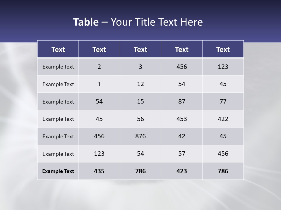 Texture Hair Playful PowerPoint Template