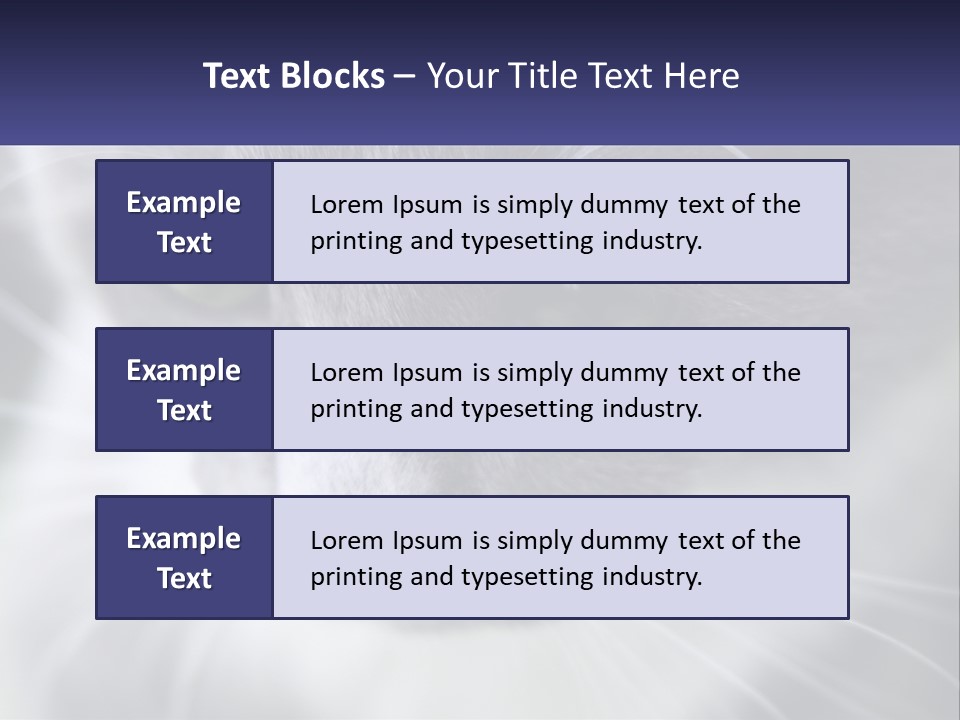 Texture Hair Playful PowerPoint Template