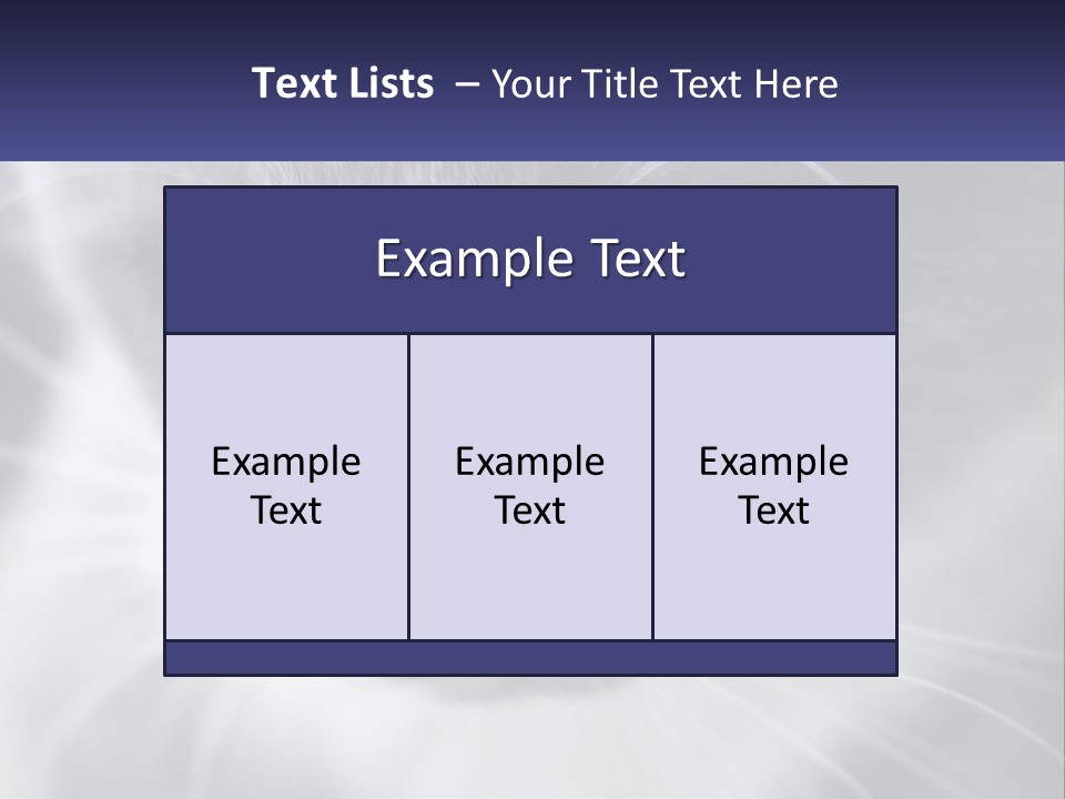 Texture Hair Playful PowerPoint Template