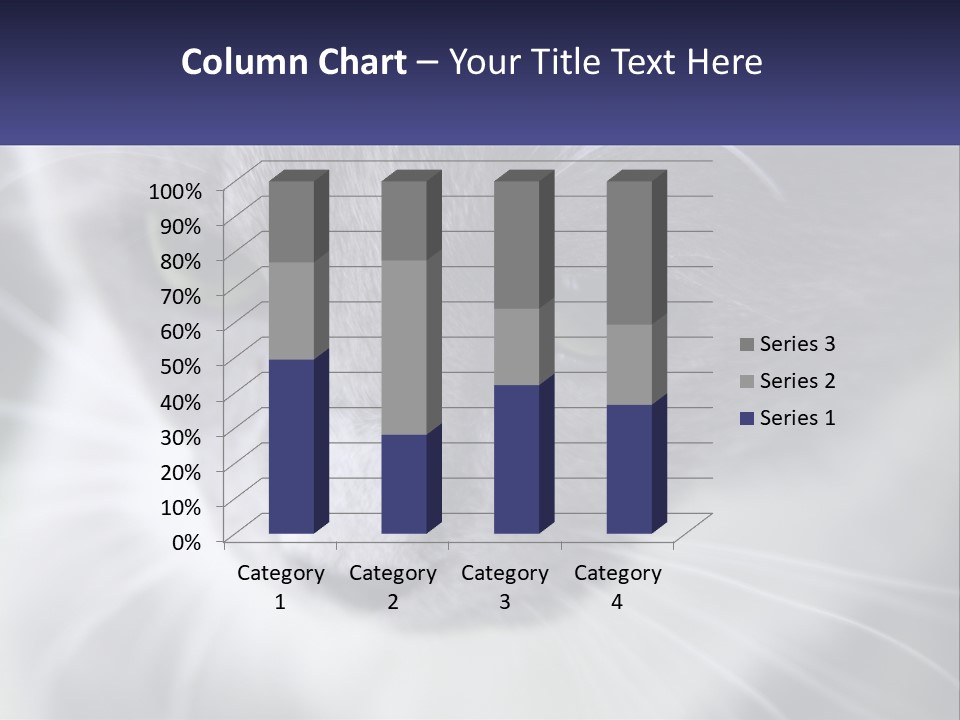 Texture Hair Playful PowerPoint Template