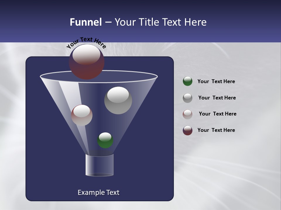 Texture Hair Playful PowerPoint Template