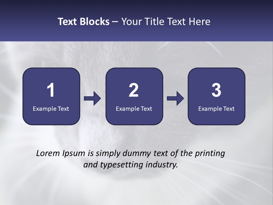 Texture Hair Playful PowerPoint Template