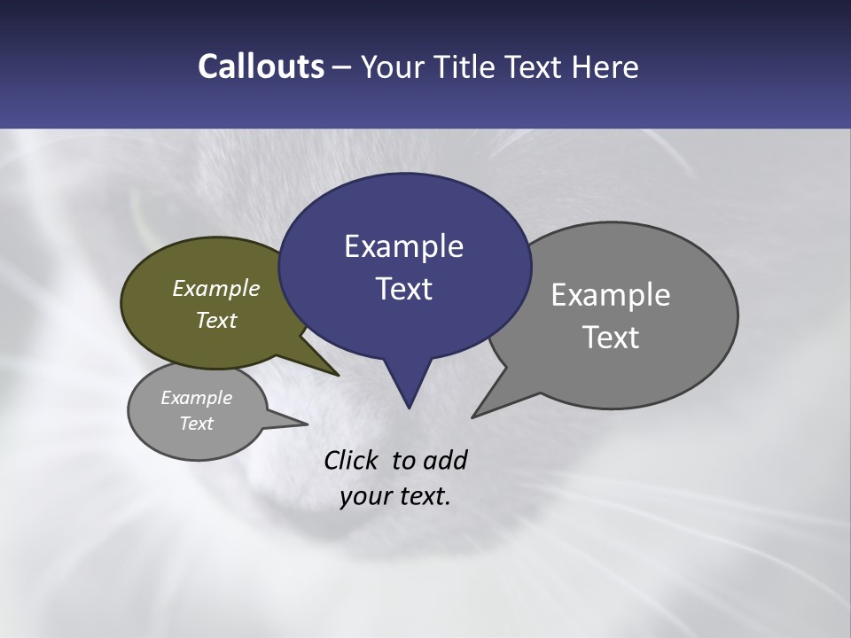 Texture Hair Playful PowerPoint Template