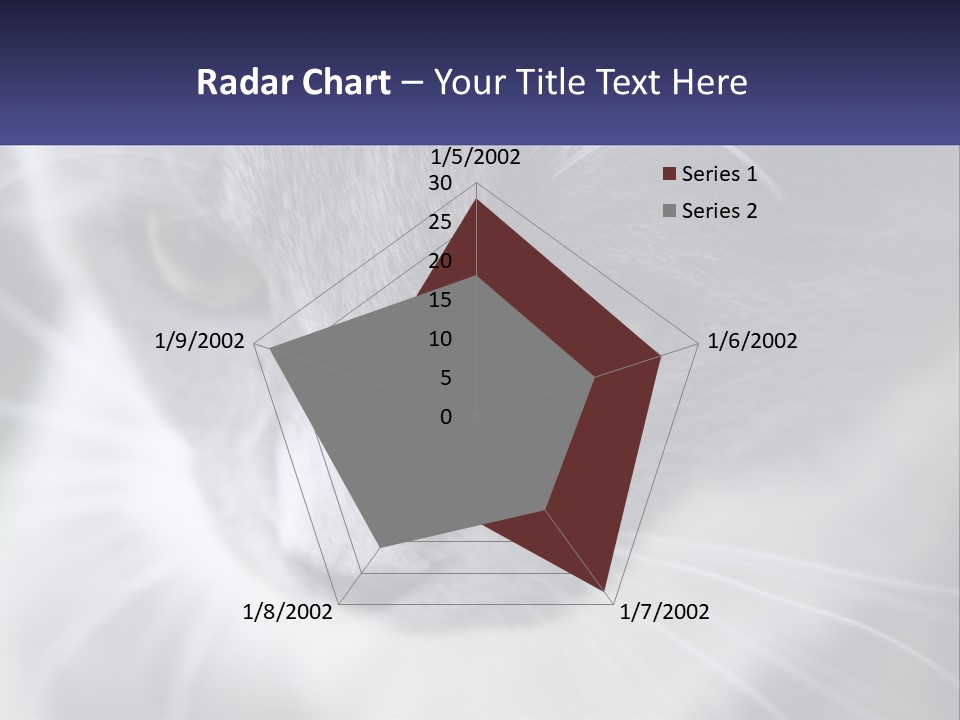 Texture Hair Playful PowerPoint Template