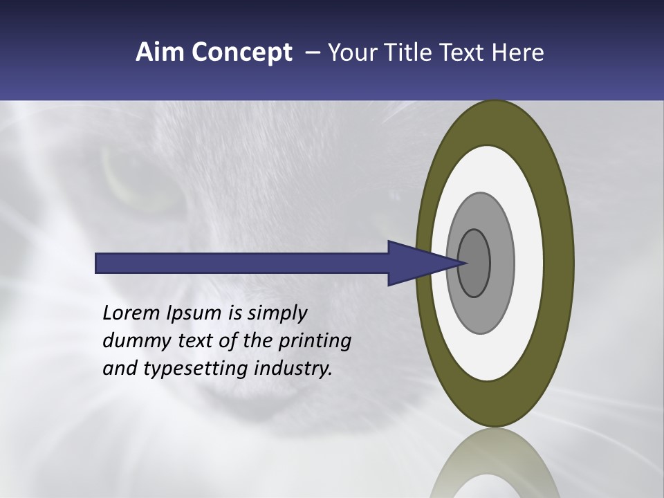 Texture Hair Playful PowerPoint Template