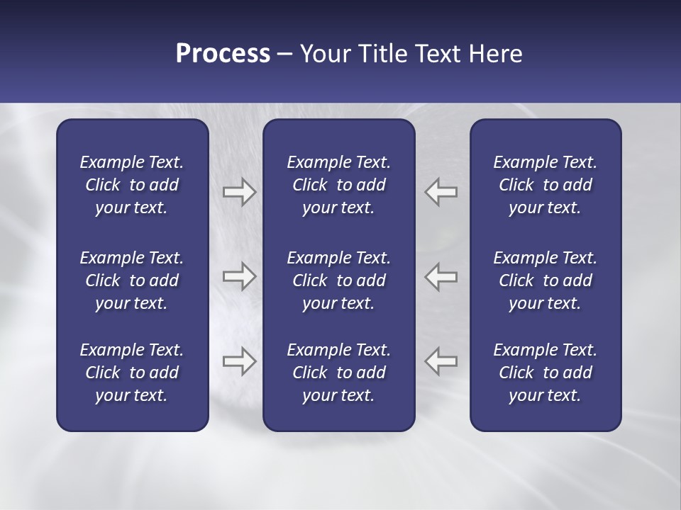 Texture Hair Playful PowerPoint Template