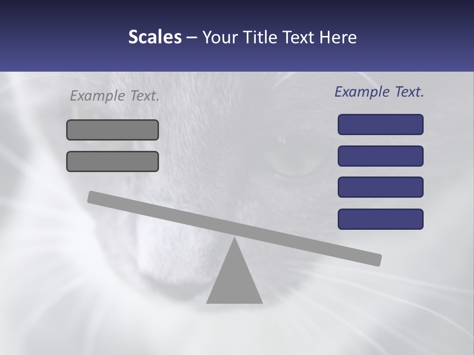 Texture Hair Playful PowerPoint Template
