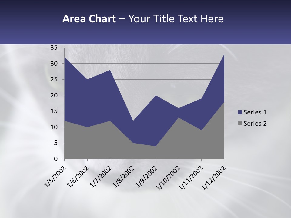 Texture Hair Playful PowerPoint Template