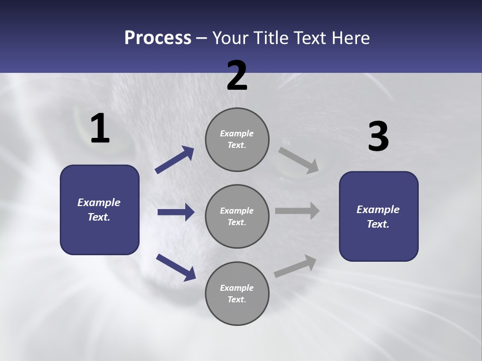 Texture Hair Playful PowerPoint Template