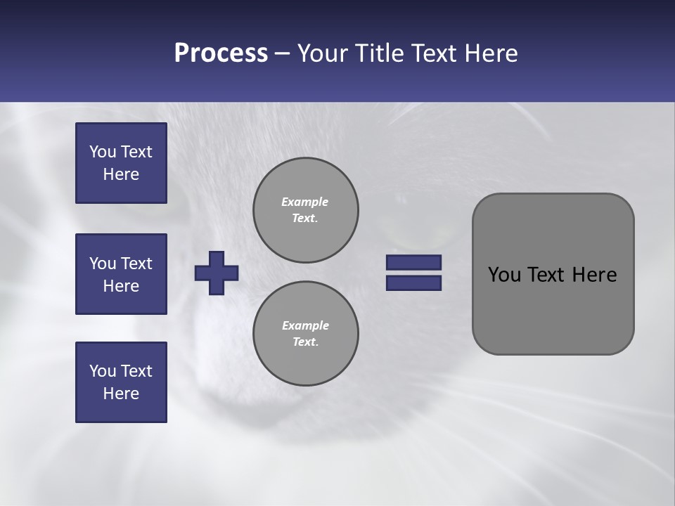 Texture Hair Playful PowerPoint Template