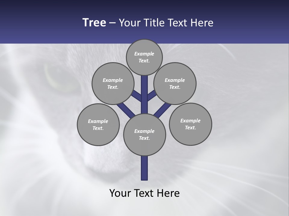 Texture Hair Playful PowerPoint Template