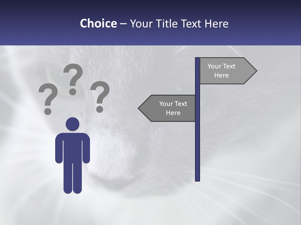 Texture Hair Playful PowerPoint Template