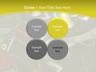 Isolated Sewing Embroidery PowerPoint Template