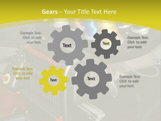 Isolated Sewing Embroidery PowerPoint Template