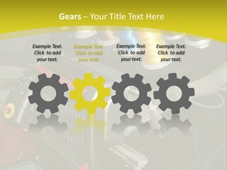 Isolated Sewing Embroidery PowerPoint Template