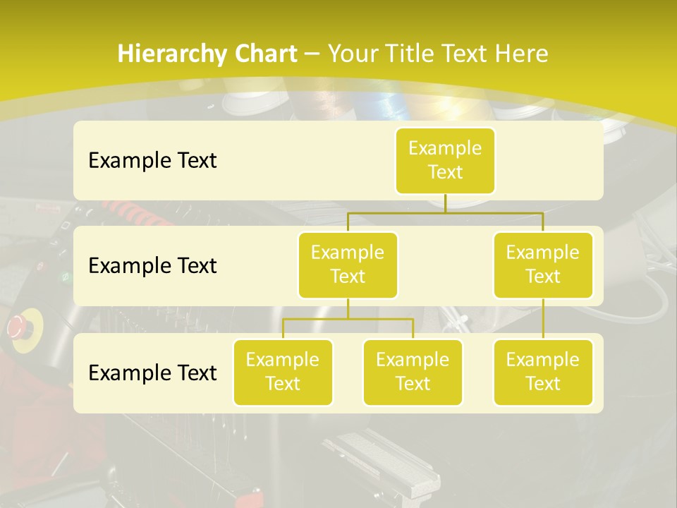 Isolated Sewing Embroidery PowerPoint Template