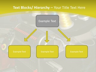 Isolated Sewing Embroidery PowerPoint Template