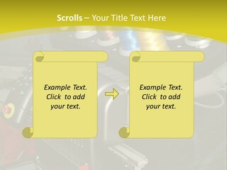 Isolated Sewing Embroidery PowerPoint Template