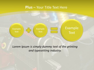 Isolated Sewing Embroidery PowerPoint Template