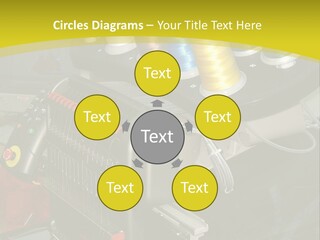 Isolated Sewing Embroidery PowerPoint Template