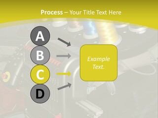 Isolated Sewing Embroidery PowerPoint Template