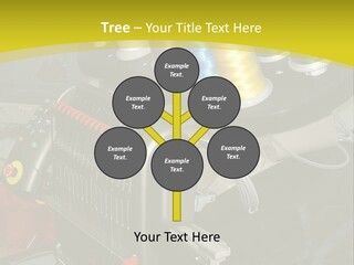 Isolated Sewing Embroidery PowerPoint Template