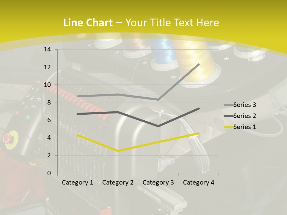Isolated Sewing Embroidery PowerPoint Template