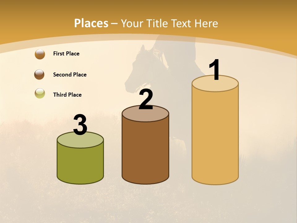 Stable Nature Chase PowerPoint Template