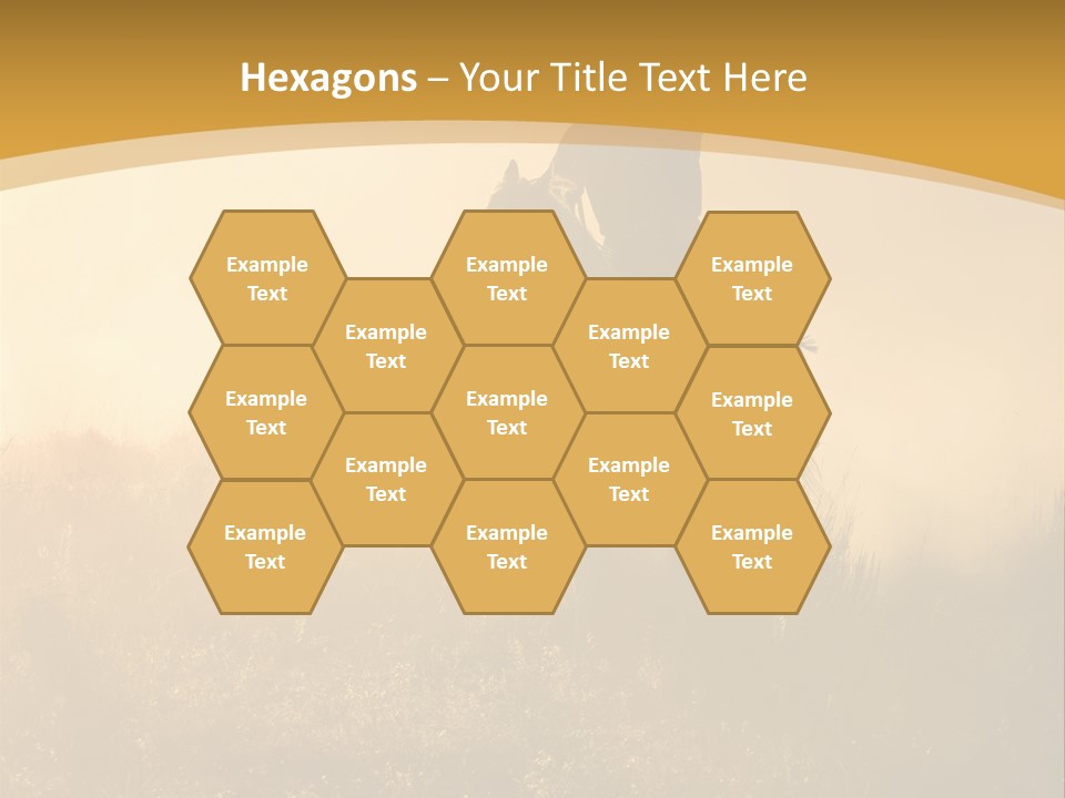 Stable Nature Chase PowerPoint Template