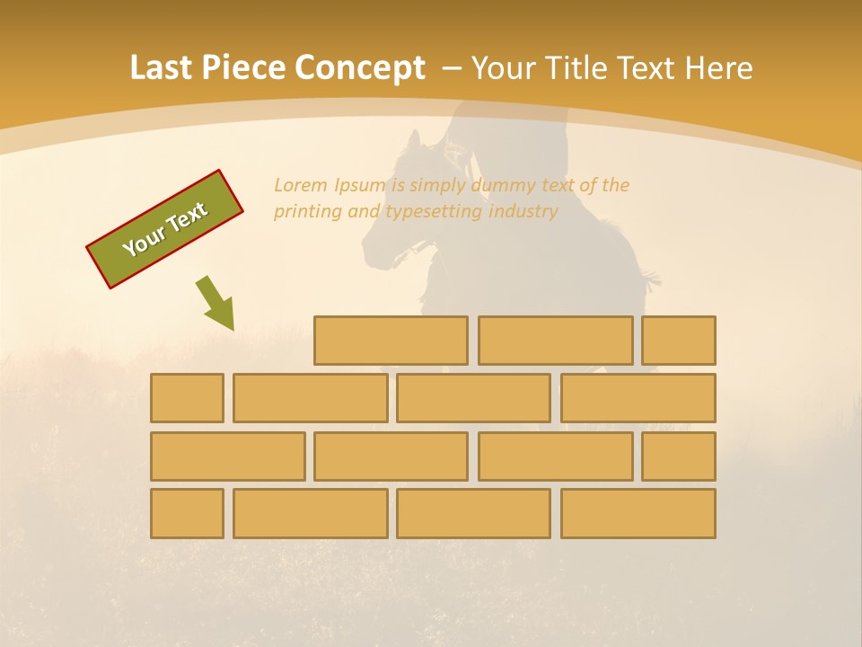 Stable Nature Chase PowerPoint Template