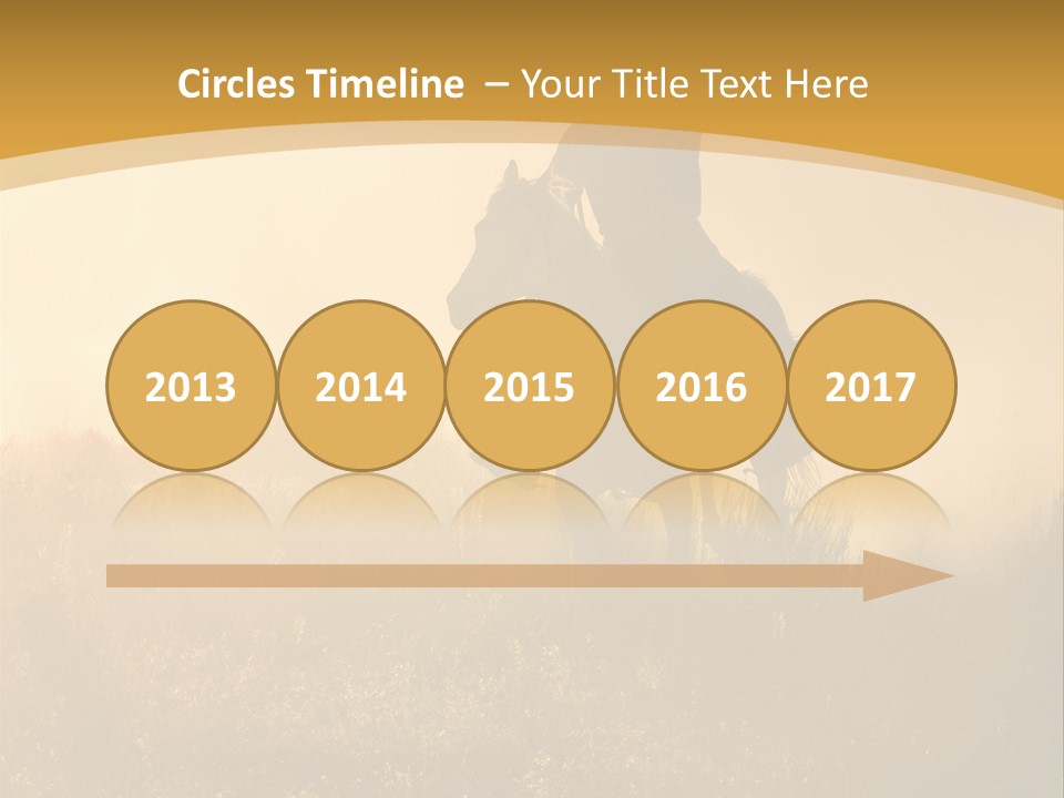 Stable Nature Chase PowerPoint Template