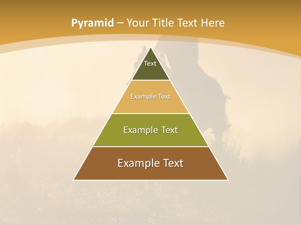 Stable Nature Chase PowerPoint Template