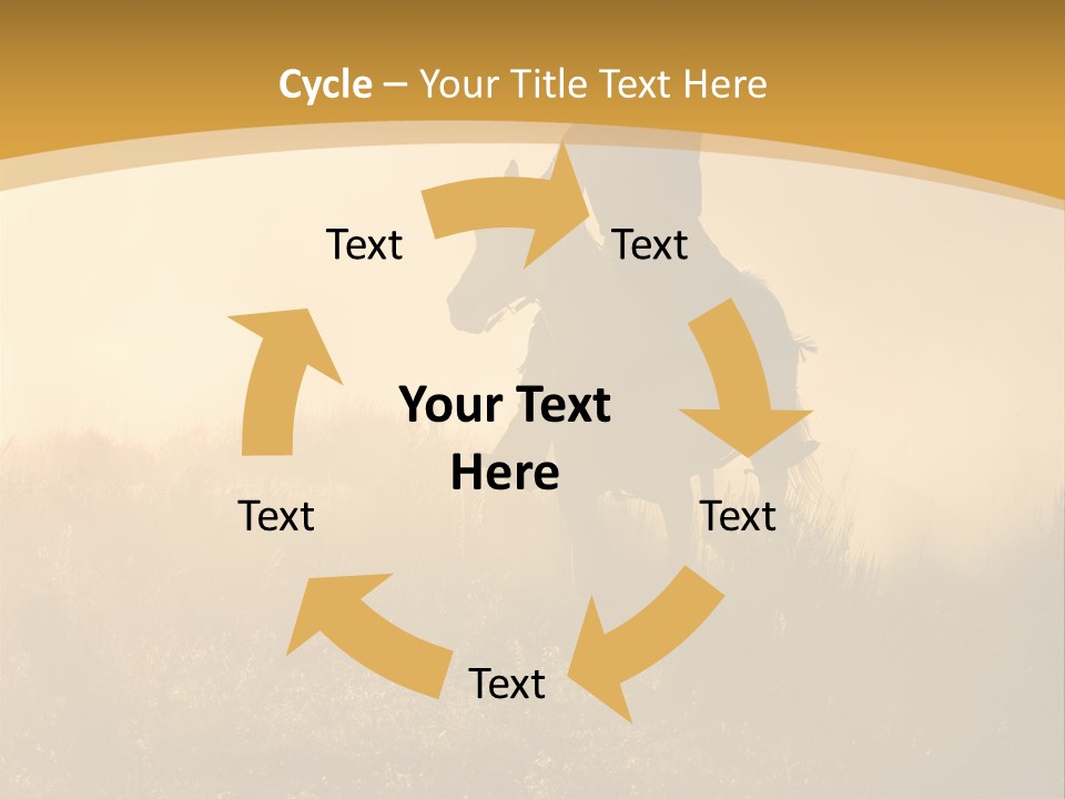 Stable Nature Chase PowerPoint Template