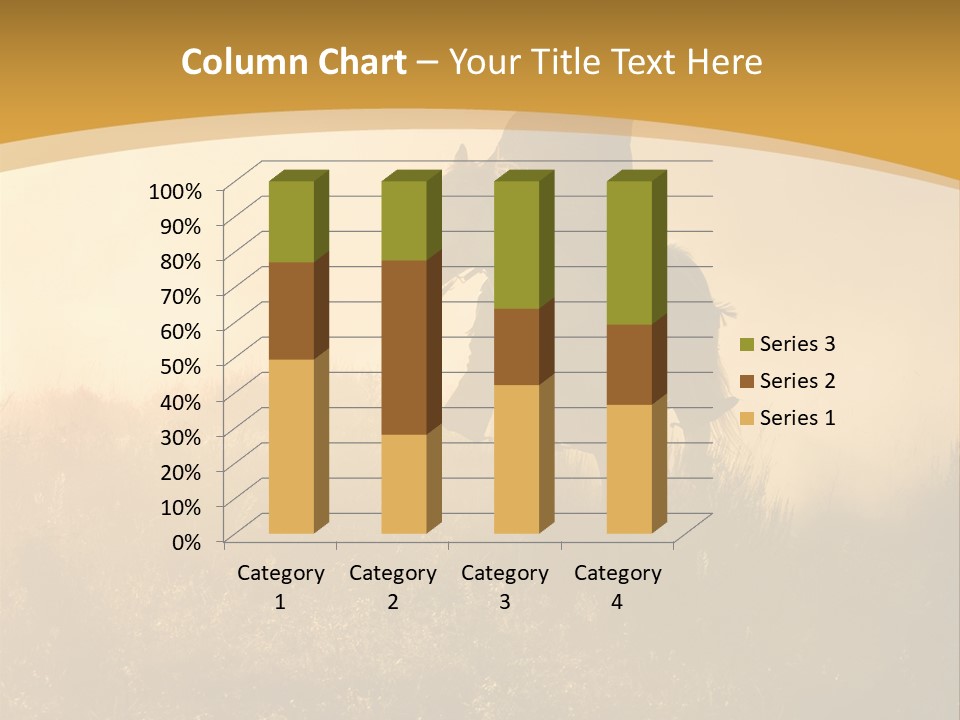 Stable Nature Chase PowerPoint Template