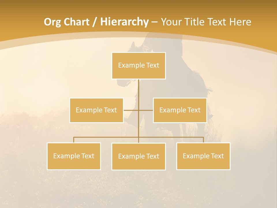 Stable Nature Chase PowerPoint Template