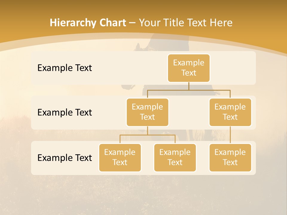 Stable Nature Chase PowerPoint Template